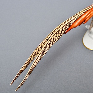 Коллекционная Фарфоровая статуэтка Птица - «Золотой Фазан», Hutschenreuther Германия, 60-е гг.