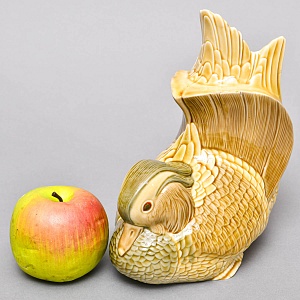 Коллекционная Фарфоровая статуэтка «Птица -Утка Мандаринка», Lladro Испания, 1970 - 1975 года.