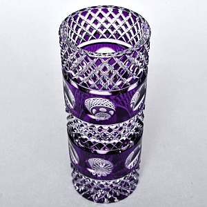 Дизайнерская Ваза Цветного Хрусталя WMF Crystal Cabinet Германия -70 годы ХХ века..