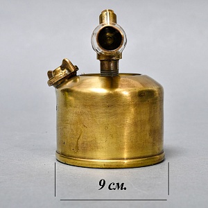 Винтажная Латунная Бензиновая Горелка - Паяльная Лампа, BARTHEL Германия -50 гг. 