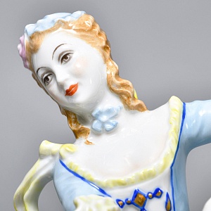 Коллекционная Фарфоровая статуэтка «Танцующая девушка», ROSENTHAL Германия, 1974 - 1982 годы. 