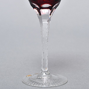 Набор 6-ть Фужеров серия «Prosecco - Виноград» Цветной Хрусталь, NACHTMANN Германия, 60-е гг.