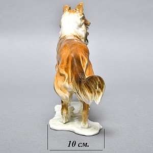 Редкость! Фарфоровая Статуэтка «Собака - Колли», Hutschenreuther, Германия -1965 год.