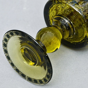 Антикварный Стеклянный Бокал - Кубок для Вина «Дама и её юный Кавалер», Германия конец XIX века. 