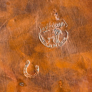 Большой Винтажный Медный Чайник на 6,5 литров, MECAP Бельгия середина ХХ века!