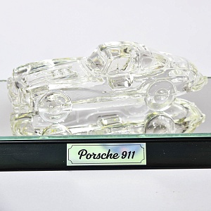 Коллекционная Хрустальная Модель «Автомобиль - Porsche 911», Spiegelau Crystal Германия. 