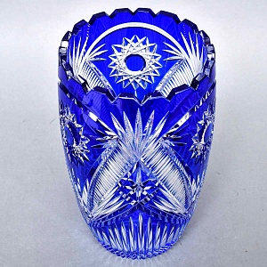 Хрустальная Ваза для цветоа JOSKA BODENMAIS Германия конец 60-х гг.