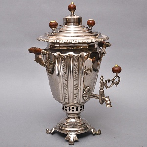 Старинный Угольный Самовар на 5 литров, СССР - 50 -е годы ХХ века. 