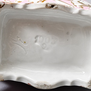 Антикварные Парные Фарфоровые Вазы «Счастливое детство», Франция, конец XIX - начало ХХ века. 