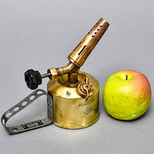 Винтажная Бензиновая Горелка - Паяльная Латунная Лампа, BARTHEL Германия -50 гг. 