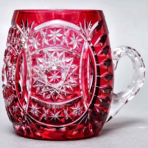 Коллекционная Пивная Кружка из Цветного Хрусталя, NACHTMANN Германия, 70-е гг.