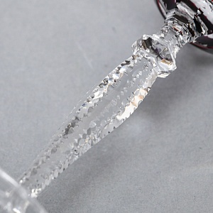 Бокалы для Вина из Цветного Хрусталя JOSEPHINENHUTTE Германия, 60 -е гг.