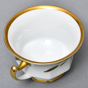 Антикварная Фарфоровая Чайная пара «Тюльпаны», ROSENTHAL Германия - 1926 год. 