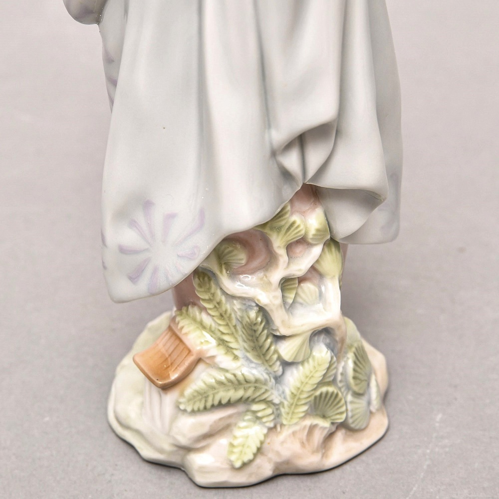 Редкая! Коллекционная Фарфоровая Статуэтка «Японская женщина», Lladro Испания.