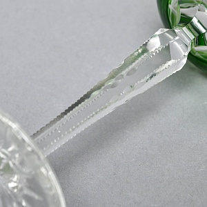 Два Бокала «Тет-а-Тет» серия «Jise» Цветной Хрусталь, Kunsthandwerk Bodenmais Германия, 60 гг.