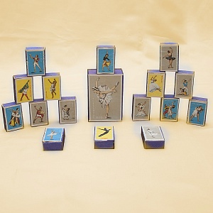 Памятный Сувенирый Набор - Хозяйственные Спички «Советский Балет», СССР -1967 год.