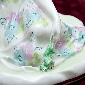 Авторская Фарфоровая Статуэтка «Летний день, Жена писателя А. Толстого» ДФЗ Дулево СССР -1958 год.