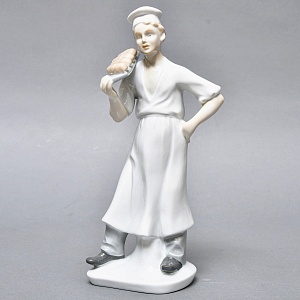 Коллекционная Фарфоровая статуэтка «ПЕКАРЬ», Grafenthal Германия, 1985 - 1990 года.