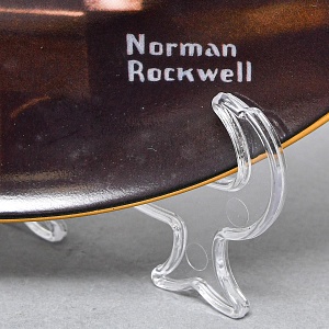 Коллекционная Фарфоровая тарелка «Cемейный вечер у фортепиано», RECO США, 1984 год. 