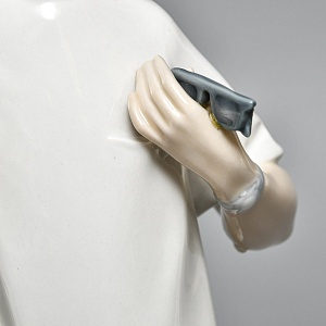  Коллекционная Фарфоровая статуэтка «Врач - Стоматолог», Lladro Испания, 1977 год.