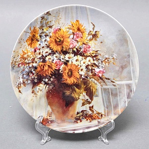  Коллекционная Тарелка «Летняя мечта», Фарфор HUTSCHENREUTER Германия, 1997 год.