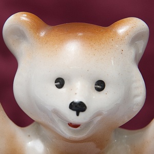 Коллекционный Триптих - Фарфоровые Статуэтки «Мишки - Олимпийцы», СССР Полонне ЗХК. 