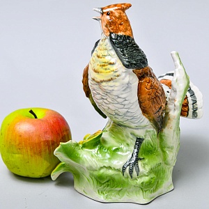 Фарфоровая Статуэтка «Птица - Рябчик», Германия вторая половина ХХ века.