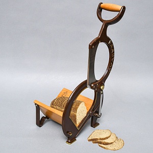 Редкость! Старинная Ручная Механическая Хлеборезка - Слайсер - Нож, RAADVAD Дания, середина ХХ века.