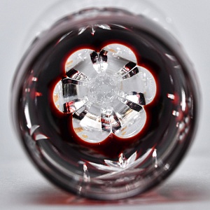 Набор 6-ть Фужеров серия «Prosecco - Виноград» Цветной Хрусталь, NACHTMANN Германия, 60-е гг.