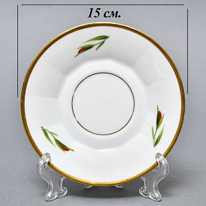 Антикварная Фарфоровая Чайная пара «Тюльпаны», ROSENTHAL Германия - 1926 год. 