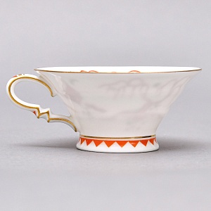 Антикварная Кофейная пара в стиле Шинуазри - «Madeleine», ROSENTHAL Германия, 1919 - 1935 годы.