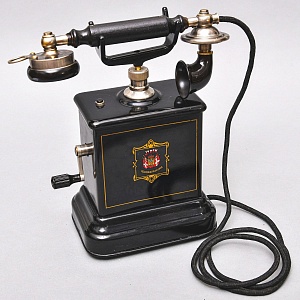 Старинный Настольный Телефонный аппарат - Телефон «JYDSK - Telefon Aktieselskab», Дания -1908 год.