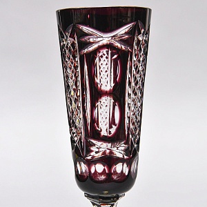 Бокалы для Шампанского - Хрустальные Фужеры серия «Monte Carlo», NACHTMANN Германия, 60 -е годы. 