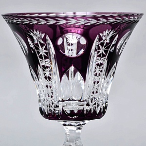 Антикварный Хрустальный Бокал для вина, Knittel FAKIRIS, Германия, конец 30-х гг.