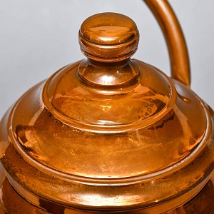 Большой Винтажный Медный Чайник на 6,5 литров, MECAP Бельгия середина ХХ века!