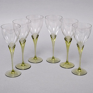 Бокалы для вина «Papyrus», Хрусталь Rosenthal Studio Line, Германия -1960 -1969 годы.