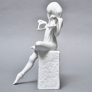 Коллекционная Фарфоровая статуэтка «Девушка, Знак Зодиака - Весы», Royal Copenhagen Дания.