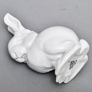 Антикварная Фарфоровая статуэтка «ЗАЙЧОНОК», ROSENTHAL Германия - 1930 год.