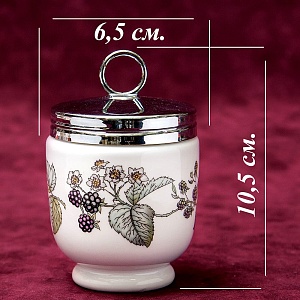 Фарфоровый Кодлер «Ежевика» на 2 яйца,  ROYAL WORCHESTER, Англия.
