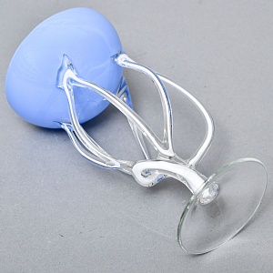 Авторские Стеклянные Фужеры для шампанского - Креманки, Италия вторая половина ХХ века.