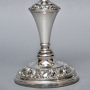 Старинный Канделябр - Подсвечник на Три Свечи, Silverplated SHEFFIELD Англия, начало ХХ века.