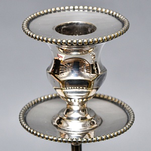 Пара Больших Антикварных Канделябров Подсвечников Silverplated, SHEFFIELD Англия начало ХХ век.