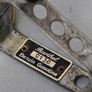 Винтажная Бензиновая Горелка - Паяльная Латунная Лампа, BARTHEL Германия -50 гг. 