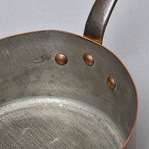 Винтажный Набор из 6-ти Ковшиков разных размеров, Медь, Франция, 60 -е годы ХХ века!