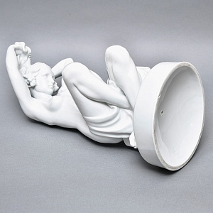 РЕДКОСТЬ! Большая Фарфоровая статуэтка «Обнаженная купальщица», Herend Венгрия.