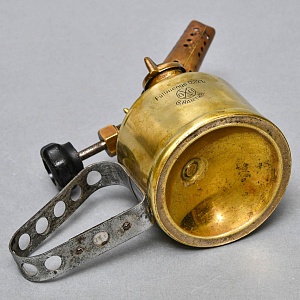 Винтажная Бензиновая Горелка - Паяльная Латунная Лампа, BARTHEL Германия -50 гг. 