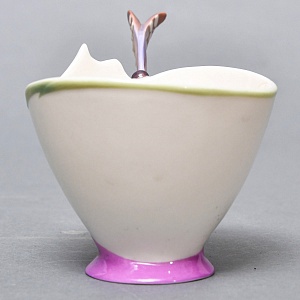 Авторский Фарфоровый Чайный сервиз «Бабочки и стрекозы» на 4 персоны, Franz Collection Тайвань.