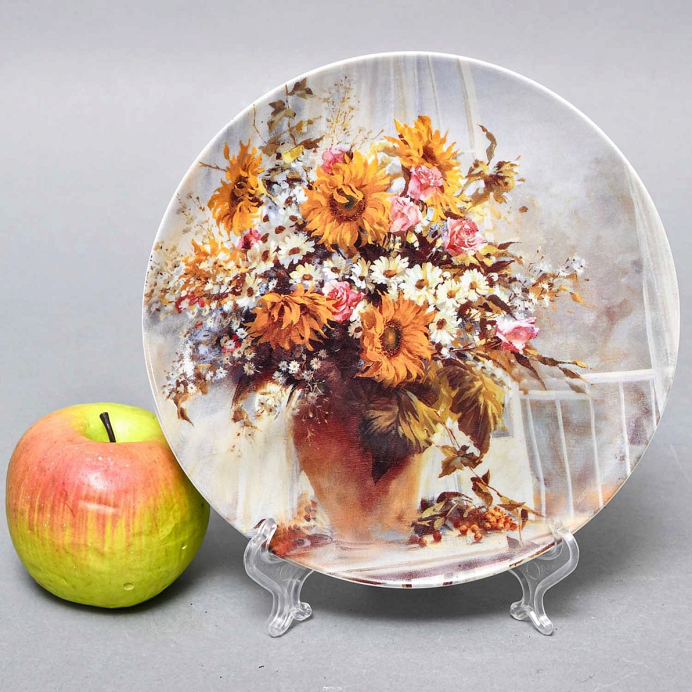  Коллекционная Тарелка «Летняя мечта», Фарфор HUTSCHENREUTER Германия, 1997 год.