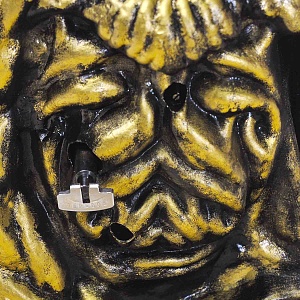 Чугунные Механические Настольные часы «Каменный Цветок», ЧЧЗ - МОЛНИЯ СССР-1967 год. 