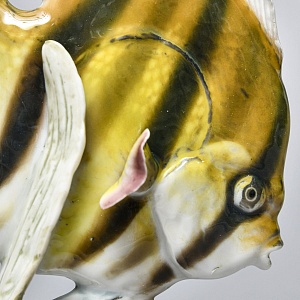 Коллекционная статуэтка «РЫБКА. Плывущая Скалярия», Фарфор ROSENTHAL Германия - 1938 год.